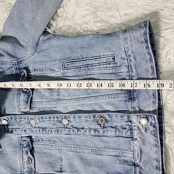 Free People Light Blue Denim Jacket - Picture 4 of 8